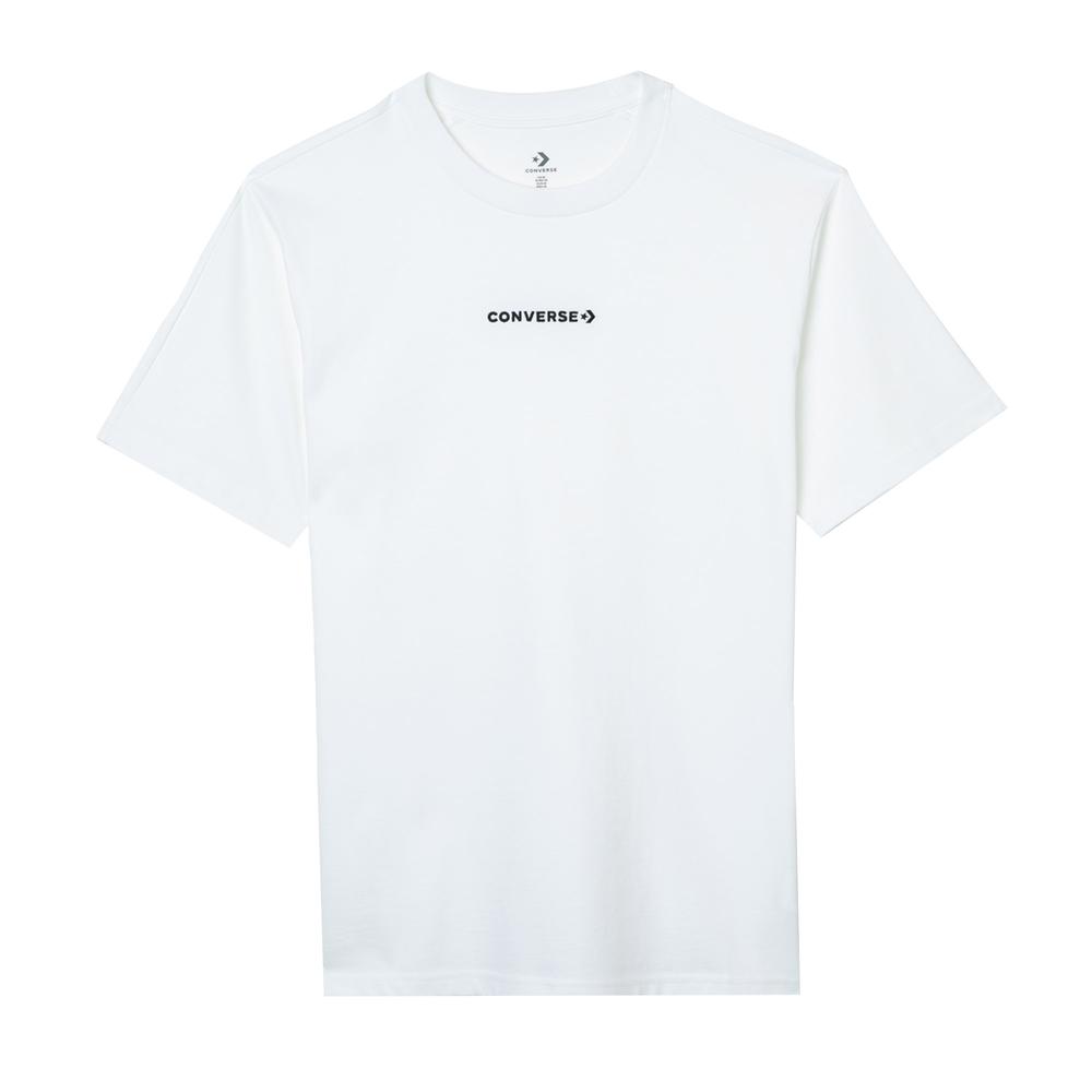Converse Court Lifestyle Erkek Beyaz T-Shirt